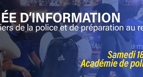 Journée d'information sur les métiers de la police - Savatan le 18 mars 2023
