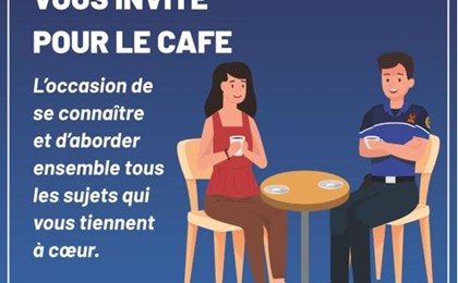 Café police-population à Chexbres