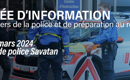 Journée d'information sur les métiers de la police et de préparation au recrutement