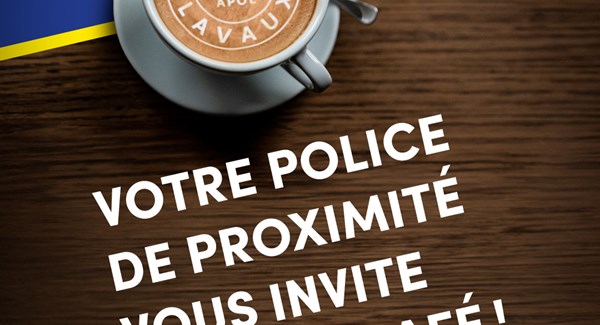 Café police-population à Lutry